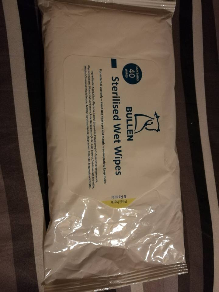 wet wipes