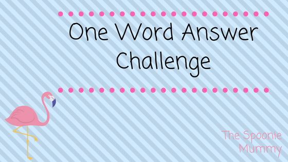 One Word Answer Challenge