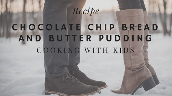 Recipe – Chocolate Chip Bread & Butter Pudding (Cooking With Kids)