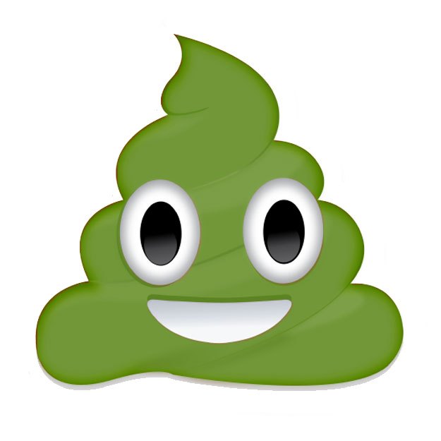 green poo