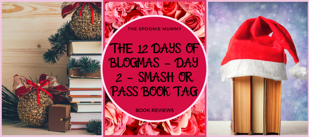 The 12 Days of Blogmas – Day 2 – SMASH or PASS Book Tag